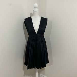 Black Abercrombie Satin Mini Dres
